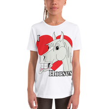 Load image into Gallery viewer, The Cheeky Horse - I Love Horses Kids T-Shirt