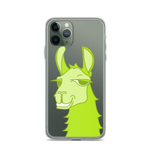 Load image into Gallery viewer, The Cool Llama - iPhone Case Green