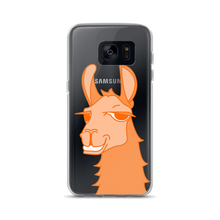 Load image into Gallery viewer, The Cool Llama - Samsung Phone Case Orange