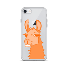 Load image into Gallery viewer, The Cool Llama - iPhone Case Orange