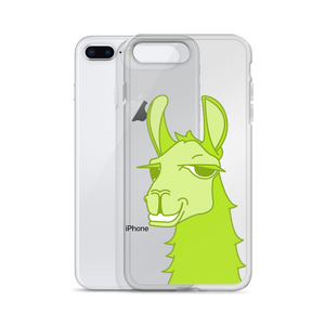 The Cool Llama - iPhone Case Green