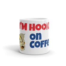 Load image into Gallery viewer, The Bad Fish - Hooked On Coffee Mug