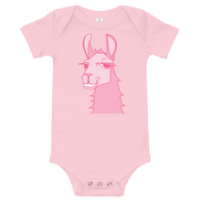 Load image into Gallery viewer, The Cool Lama - Baby Bodysuit Pink