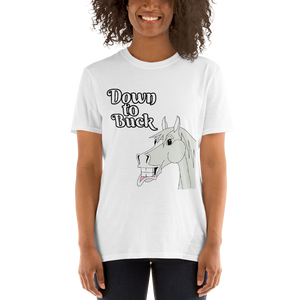 The Cheeky Horse - Down To Buck Unisex T-Shirt