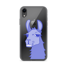 Load image into Gallery viewer, The Cool Llama - iPhone Case Blue