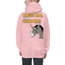 Load image into Gallery viewer, The Cheeky Horse - Trust Me, I&#39;m A Unicorn Kids Hoodie