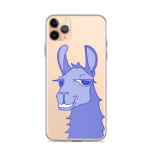 Load image into Gallery viewer, The Cool Llama - iPhone Case Blue