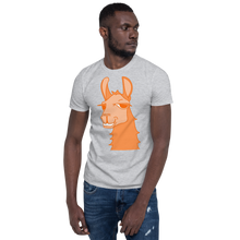 Load image into Gallery viewer, The Cool Llama - Unisex T-Shirt Orange