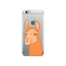 Load image into Gallery viewer, The Cool Llama - iPhone Case Orange