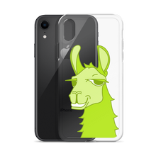 Load image into Gallery viewer, The Cool Llama - iPhone Case Green