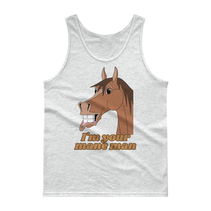 The Cheeky Horse - I'm Your Mane Man Singlet Tank Top