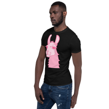 Load image into Gallery viewer, The Cool Llama -  Unisex T-Shirt Pink