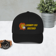 Load image into Gallery viewer, Grumpy Lion - Grumpy Old Bastard Trucker Cap Hat