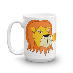 Grumpy Lion - Grumpy Old Bastard Mug