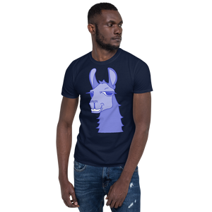 The Cool Llama - Unisex T-Shirt Blue