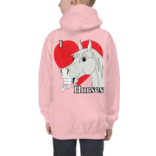 Load image into Gallery viewer, The Cheeky Horse - I Love Horses Kids Hoodie