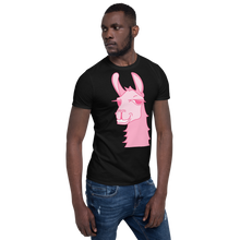 Load image into Gallery viewer, The Cool Llama -  Unisex T-Shirt Pink