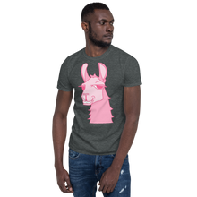 Load image into Gallery viewer, The Cool Llama -  Unisex T-Shirt Pink