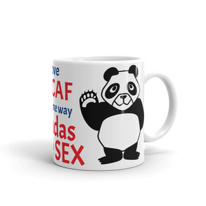 Howdy Panda - I Hate Decaf Mug