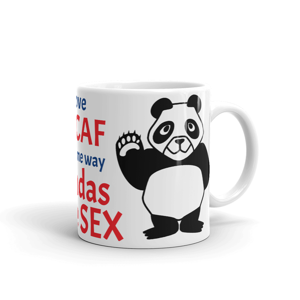 Howdy Panda - I Hate Decaf Mug