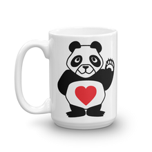 Load image into Gallery viewer, Howdy Panda - Love Heart Mug