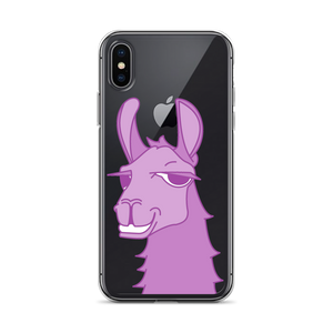 The Cool Llama - iPhone Case Purple