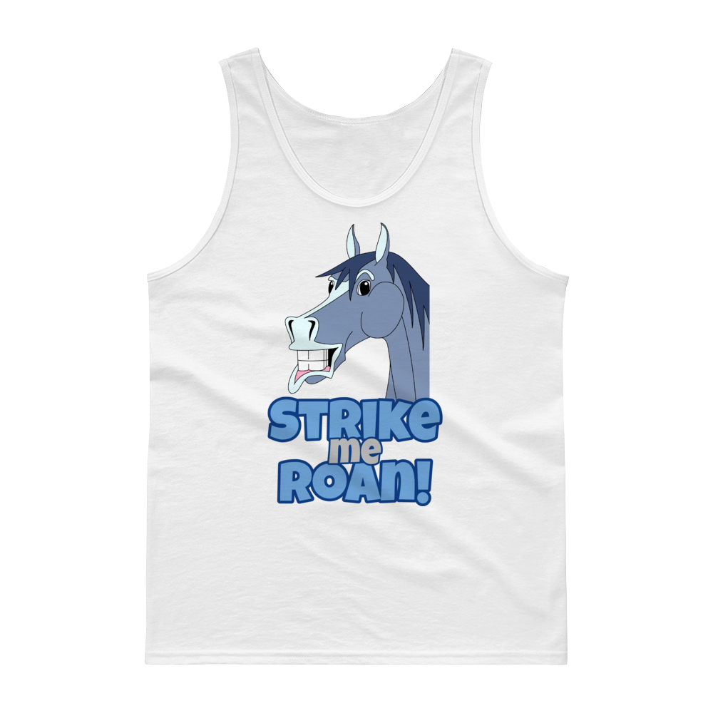 The Cheeky Horse - Strike Me Roan Singlet Tank Top