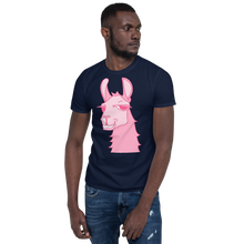 Load image into Gallery viewer, The Cool Llama -  Unisex T-Shirt Pink