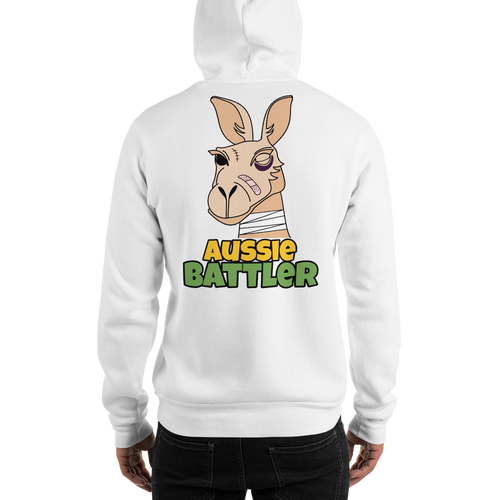 Australia - Aussie Battler Kangaroo Unisex Hoodie