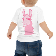 Load image into Gallery viewer, The Cool Llama - Baby T-Shirt Pink