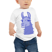 Load image into Gallery viewer, The Cool Llama - Baby T-Shirt Blue