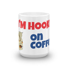 Load image into Gallery viewer, The Bad Fish - Hooked On Coffee Mug