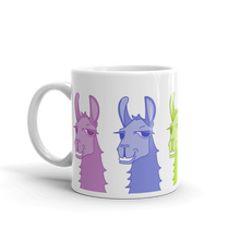 Load image into Gallery viewer, The Cool Llama - Rainbow Mug