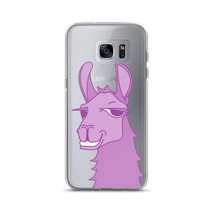 The Cool Llama - Samsung Phone Case Purple