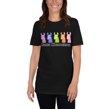 Load image into Gallery viewer, The Cool Llama - Rainbow Llama Chameleon Unisex T-Shirt