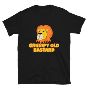 The Grumpy Lion - Grumpy Old Bastard Unisex T-Shirt