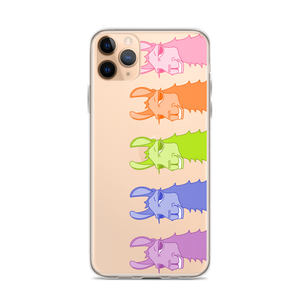 The Cool Llama - iPhone Case Rainbow