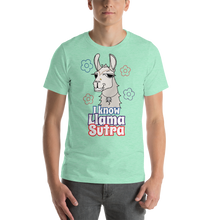 Load image into Gallery viewer, The Cool Llama - I Know Llama Sutra Light Coloured Unisex T-Shirt