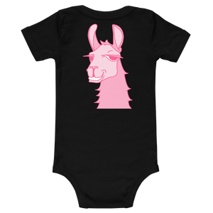 The Cool Lama - Baby Bodysuit Pink