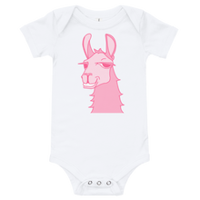 Load image into Gallery viewer, The Cool Lama - Baby Bodysuit Pink