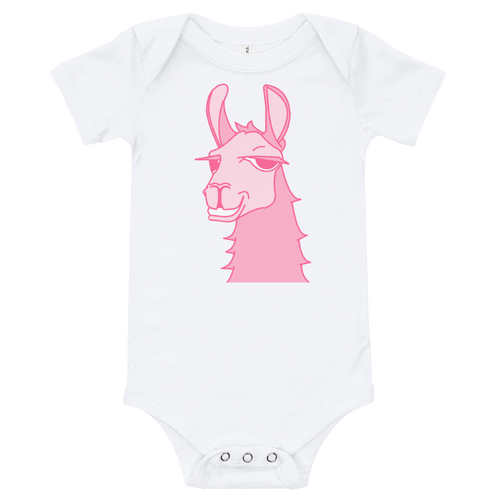 The Cool Lama - Baby Bodysuit Pink