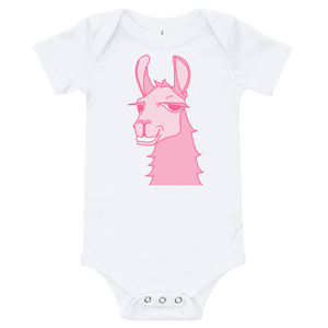 The Cool Lama - Baby Bodysuit Pink