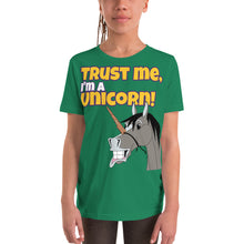 Load image into Gallery viewer, The Cheeky Horse - Trust Me, I&#39;m A Unicorn Kids T-Shirt