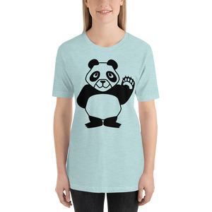 Howdy Panda - Light Coloured Unisex T-Shirt