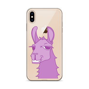 The Cool Llama - iPhone Case Purple