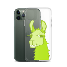 Load image into Gallery viewer, The Cool Llama - iPhone Case Green