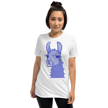 Load image into Gallery viewer, The Cool Llama - Unisex T-Shirt Blue