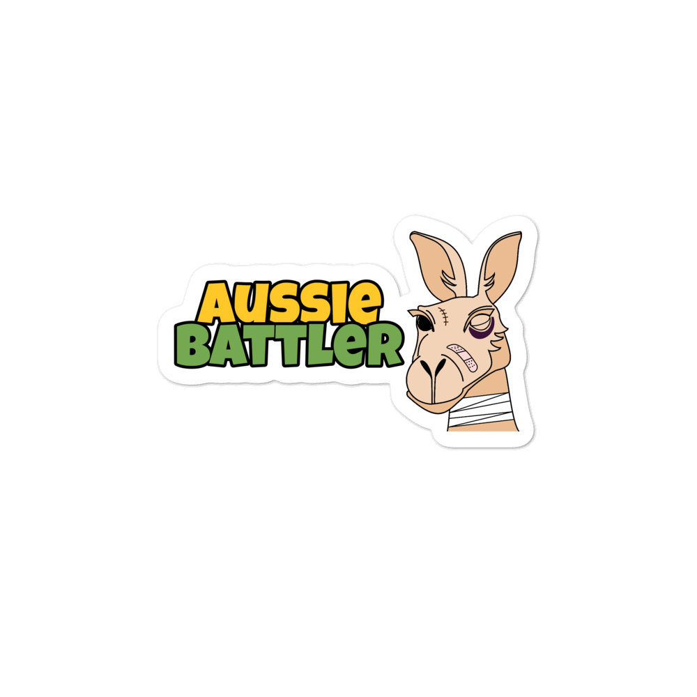 Australia - Aussie Battler Kangaroo Sticker