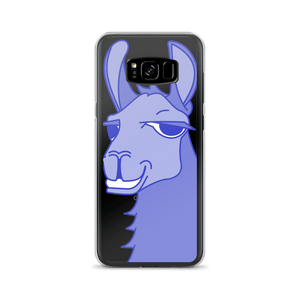 The Cool Llama - Samsung Phone Case Blue