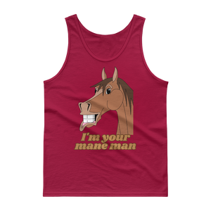 The Cheeky Horse - I'm Your Mane Man Singlet Tank Top